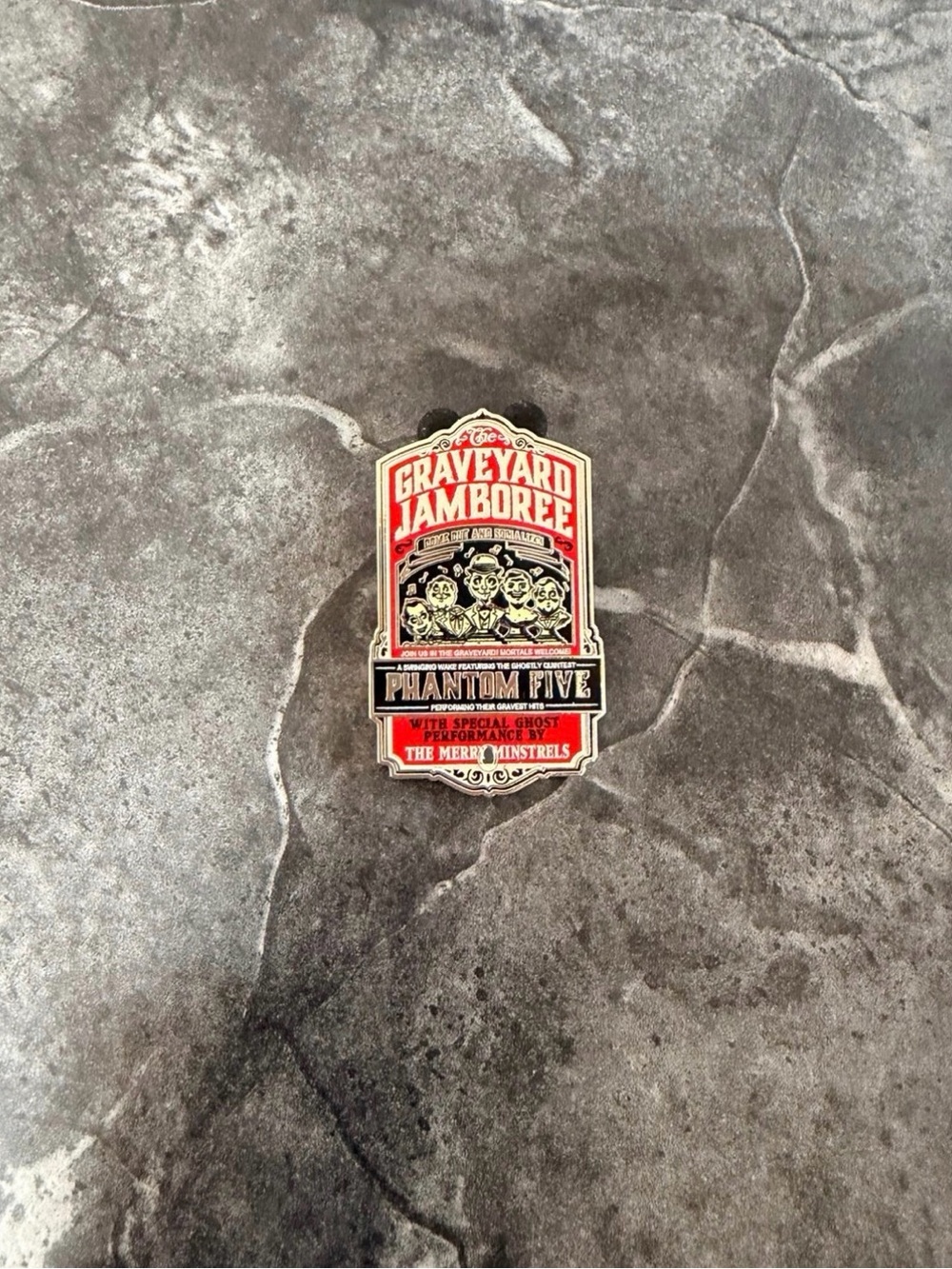 Disney parks the haunted mansion graveyard jamboree pin